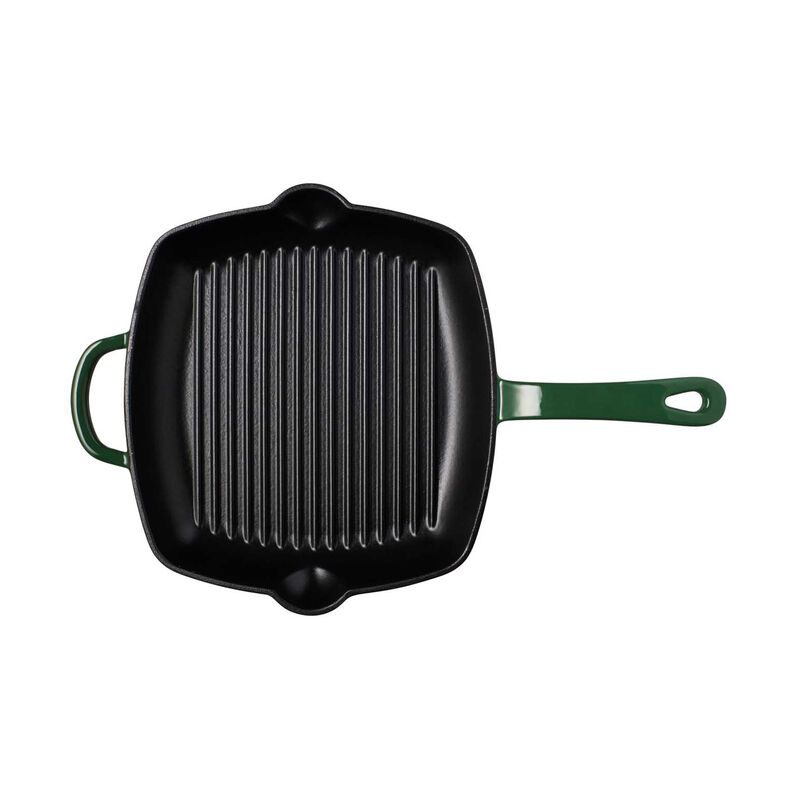 Maxwell & Williams Cast Iron Grill Pan English Racing Green 26cm Gift Box image number 1